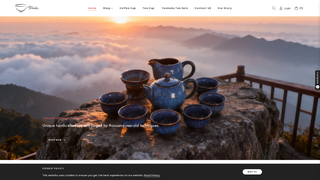 Screenshot of kilntemmoku.com