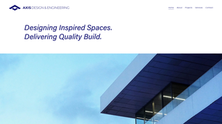 Thumbnail of axis-designs.com