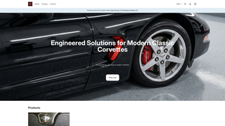 Screenshot of apexvetteparts.com