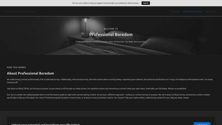 Thumbnail of professionalboredom.com