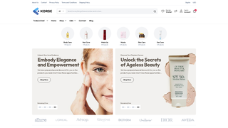 Thumbnail of korsebeauty.com