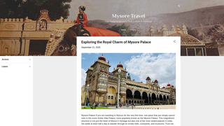 Thumbnail of mysoretravel.com