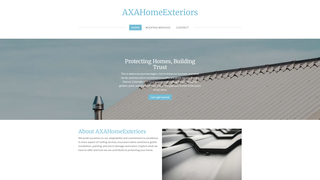 Thumbnail of axahomeexteriors.com