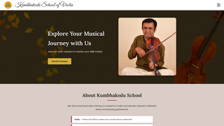 Thumbnail of kumbhakoduschoolofviolin.com