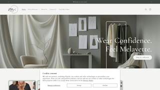 Thumbnail of melavette.com