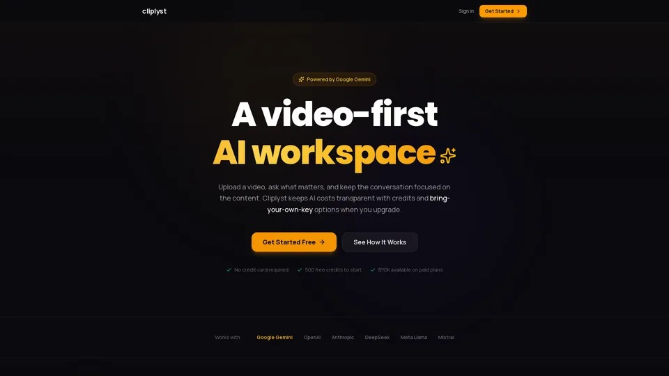 Screenshot of cliplyst.com