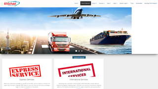 Thumbnail of khichadlogistics.com