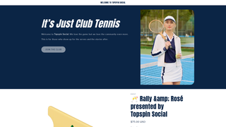 Thumbnail of topspinsocialco.com