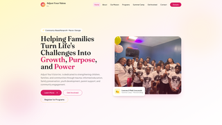 Screenshot of adjustyourvizioninc.org