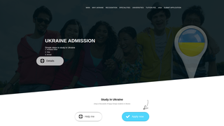 Thumbnail of admissioninukraine.com