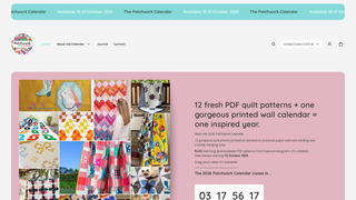 Thumbnail of thepatchworkcalendar.com