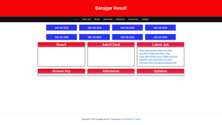 Thumbnail of berojgarresult.com