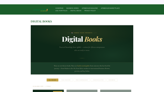 Screenshot of agbeketalks.com