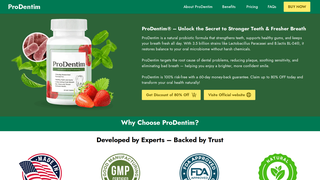 Thumbnail of prodentam.com