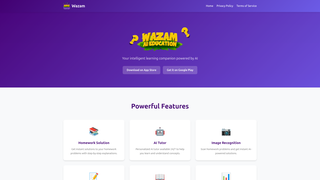 Screenshot of wazamaieducation.com