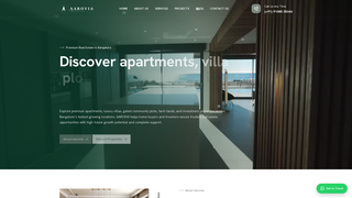 Screenshot of aaroviagroup.com