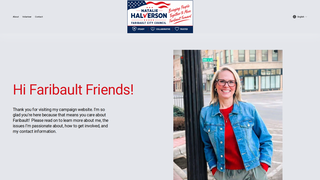 Screenshot of nataliehalverson.org