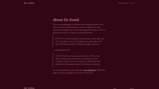 Thumbnail of drfossil.org