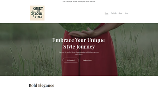 Thumbnail of quietandloudstyle.com