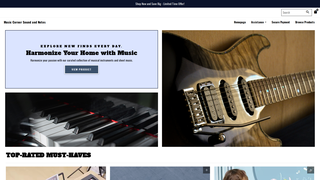 Thumbnail of musiccornersoundandnotes.com