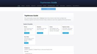 Thumbnail of guidetopheroes.com