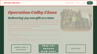 Screenshot of operationcolbyclaus.org