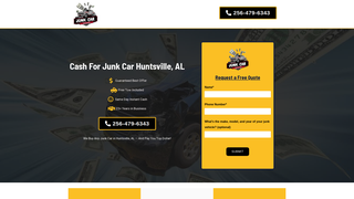 Thumbnail of cashforjunkcarhuntsville.com