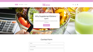 Thumbnail of thesupplementsisters.com