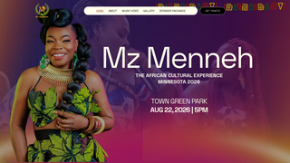 Screenshot of mzmenneh.com