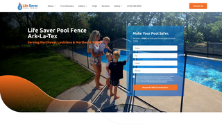 Thumbnail of poolfencearklatex.com