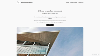 Thumbnail of iacanthum.com