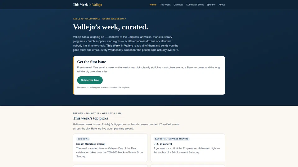 Site preview