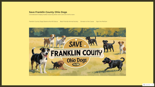 Thumbnail of savefranklincountyohiodogs.com