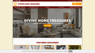 Thumbnail of divinehometreasures.com