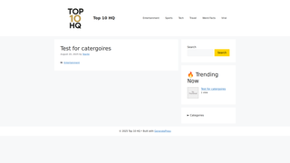 Thumbnail of buzztop10.com