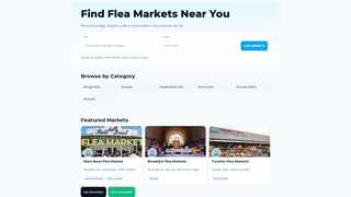 Thumbnail of findfleamarkets.com