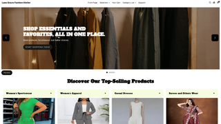 Thumbnail of lunagracefashionatelier.com