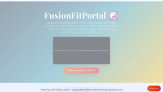 Thumbnail of fusionfitportal.com