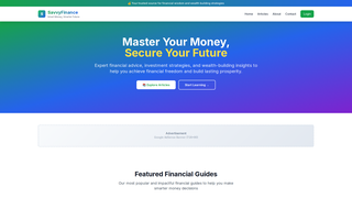 Thumbnail of savvyfinance.net