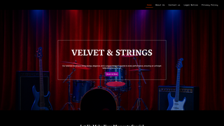 Thumbnail of velvetandstrings.com