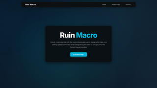 Thumbnail of ruinmacro.com