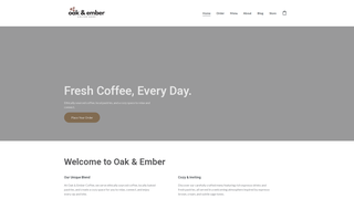 Thumbnail of oakembercoffee.com