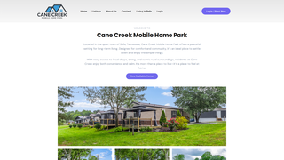 Thumbnail of canecreekmhp.com