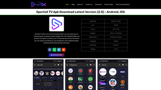 Thumbnail of sportzxtvapk.com