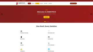 Screenshot of babstechsolutions.com