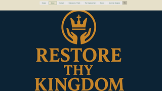 Thumbnail of restorethykingdom.org