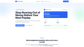 Screenshot of compasspayday.com