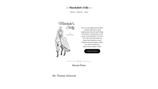 Thumbnail of matchabelsfolly.com