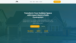 Thumbnail of deckpatiomasters.com