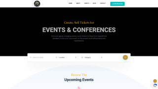 Screenshot of yemsarevent.com